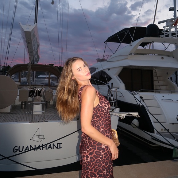 Beginning Boutique Verlaine Leopard Print Maxi Dress - Picture 8 of 8